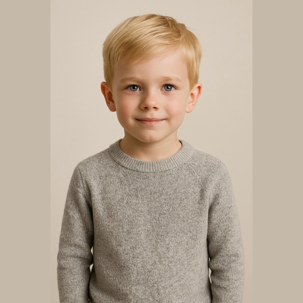 Old Navy Size 5 Pullover Sweater Gray White